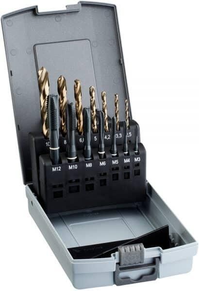Euroboor spiraalboor- en tapset M3-M12 M35 DTS.312