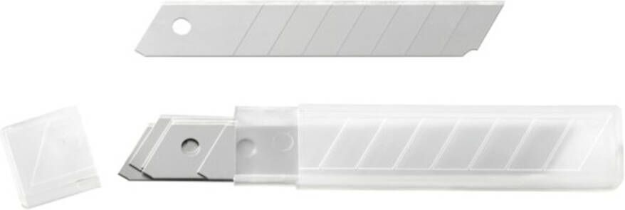 Expert by Facom 10 Reservemesjes | 18 mm in Kunststof Omhulsel E020304