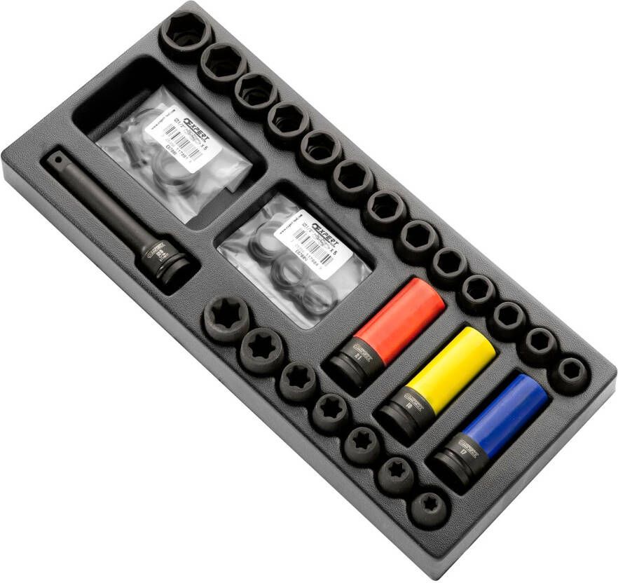 Expert by Facom Lege Inlay voor Module Impactdoppen en Accessoires | 1 2" E041604 E041606