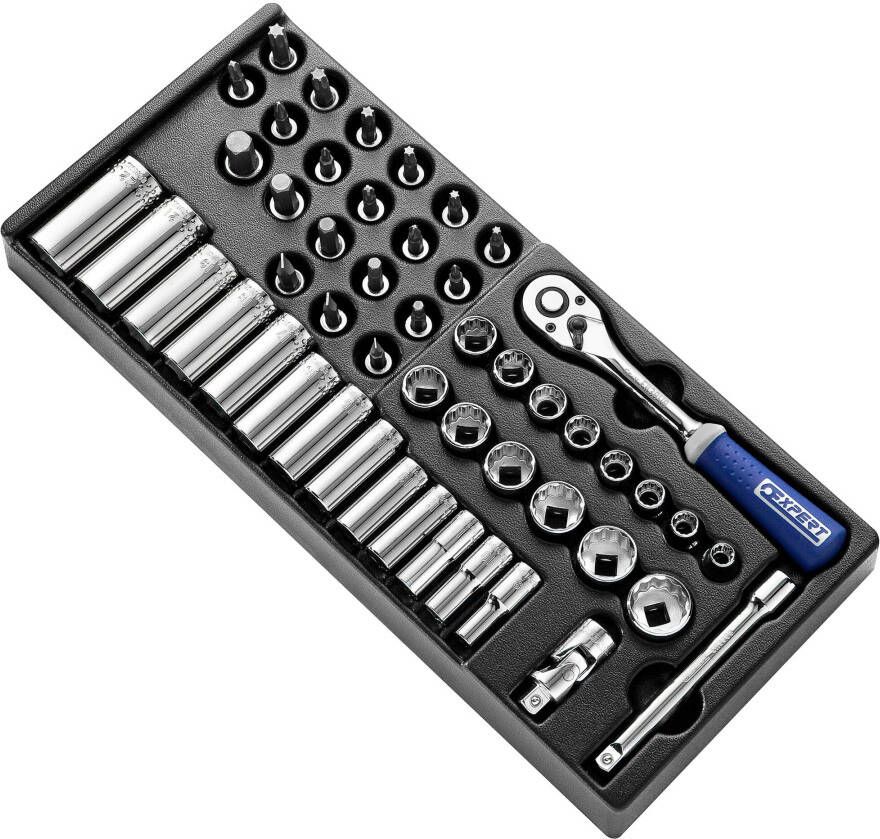 Expert by Facom Lege Inlay voor Module met Doppen en Hulpstukken | 3 8" E031821 E031822