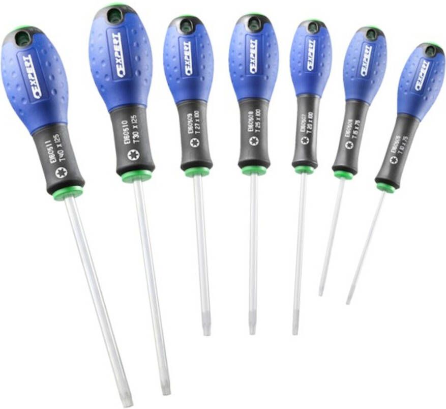 Expert by Facom Set van 7 Torx Schroevendraaiers E160908