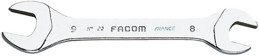 Facom 22 Micromechanische Steeksleutels 15° Gebogen Kop | Metrische Maten 22.4X5PB