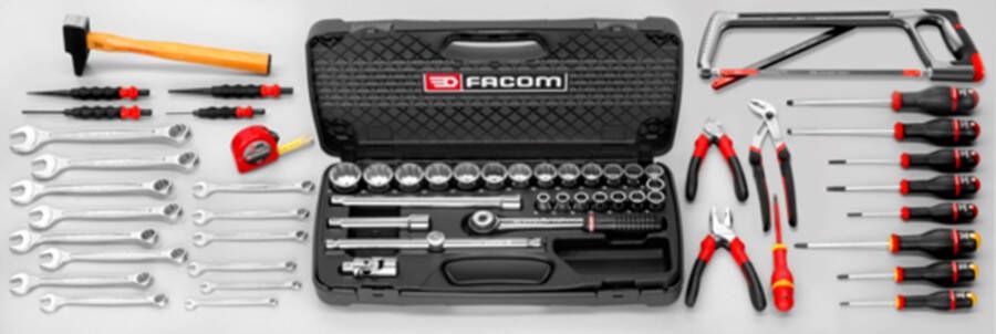 Facom 60-delige set algemene mechanica CM.100A
