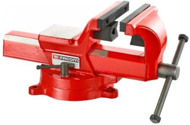 Facom Bankschroef voor industrie en onderhoud | 360 graden draaibaar | 1224.125 1224125