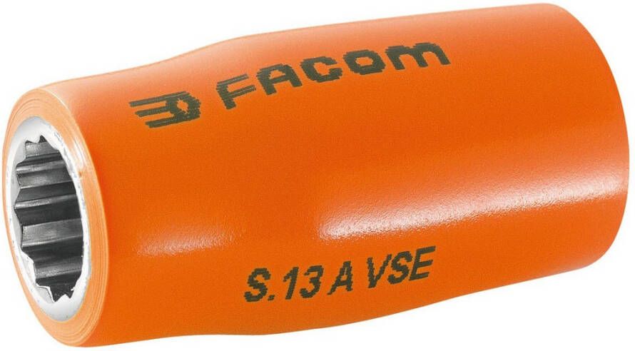 Facom doppen 1 2" 12 kant geïsoleerd 11 mm S.11AVSE