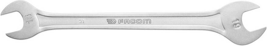 Facom extra platte steeksleutel metrisch 12x13 mm 31.12X13