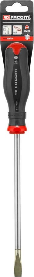 Facom ATF Protwist Schroevendraaier voor Sleufschroeven Gesmeed Bled | 10 x 200 mm ATF10X200PB