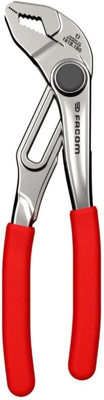 Facom multigrip tang met doorgestoken scharnier en snelle vergrendeling pvc handgreep 180mm 181B.18G