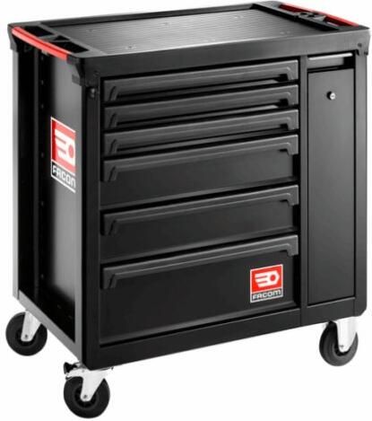 Facom roll gereedschapwagen 6 laden m3 + 1 verticale laden ROLL.6XLBS