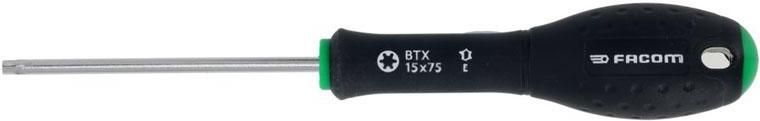 Facom start schroevendraaier ergotwist torx gesmeed bled t15x75mm BTX15X75