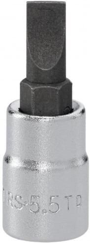 Facom start schroevendraaierdop 1 4" plat 5 5mm RS.5.5T