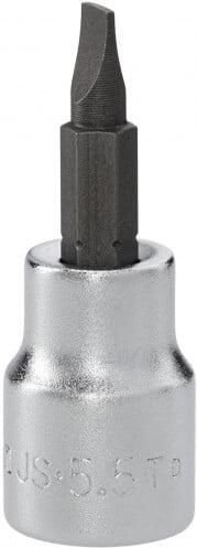 Facom start schroevendraaierdop 3 8" fente 5 5mm JS.5.5T