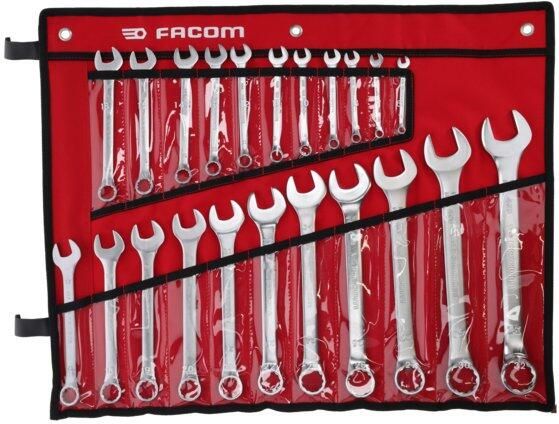 Facom start set ringsteeksleutels 40b etui 22-delig 40B.JV22PB