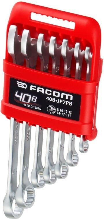 Facom start set ringsteeksleutels 40b houder 7-delig 40B.JP7PB