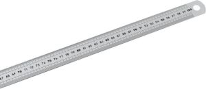 Facom halfstijve rvs-linialen lang model enkelzijdig 1000 mm DELA.1056.1000