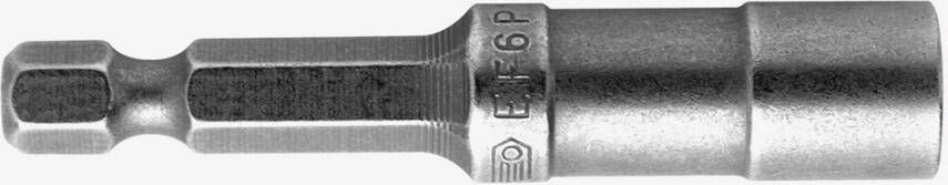 Facom korte bithouder 1 4" met borgveer EF.6P1