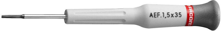Facom Micro-Tech Schroevendraaier | Voor Sleufschroeven | 2 5 x 35 mm AEF.2.5X35