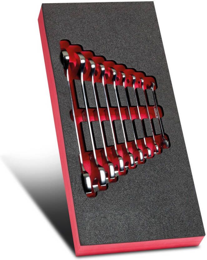Facom module met 9 steeksleutels van 6 tot 24 mm MODM.44-1