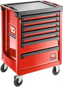 Facom Roll Gereedschapswagen 7 Laden M3 Rood ROLL.7M3A