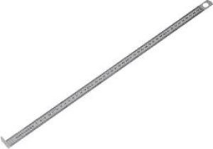 Facom rvs liniaal met hiel 200 mm DELA.1052.200