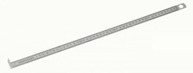 Facom rvs liniaal met hiel 200 mm DELA.1052.200