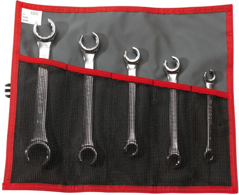 Facom set open ringsleutels 15° gebogen metrische maten 42.JE5T