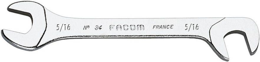 Facom steeksleutel micromechanica bek 15° en 75° gebogen 5 8 34.5 8