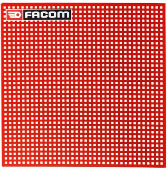 Facom wandbord rood 444 x 444 mm PK.2