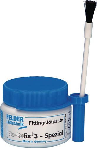 Felder Fittingsoldeerpasta | 230-250 graden Celsius | 250 g | S-Sn97Cu3 | 1 stuk 229760551