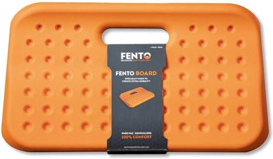 Fento Kniebeschermer Board 085 | Oranje | Zwart 896719
