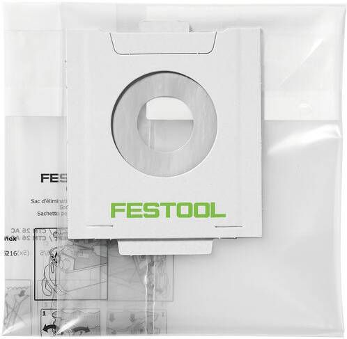 Festool Accessoires afvalzakken ENS-CT 26 AC 5 496216