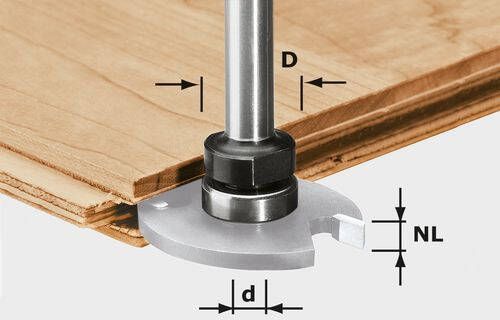 Festool Accessoires Freesspindel S8 1 5-5 KL16 499803