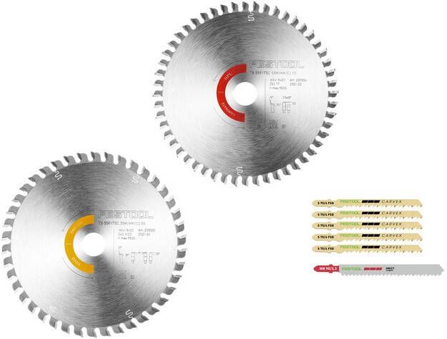 Festool Accessoires KSB-SORT 2 W L 160x1 8 Zaagbladenset | Voor hout en laminaat 578562