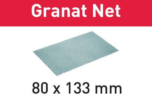 Festool Accessoires Netschuurmateriaal STF 80x133 P150 GR NET 50 Granat Net 203288