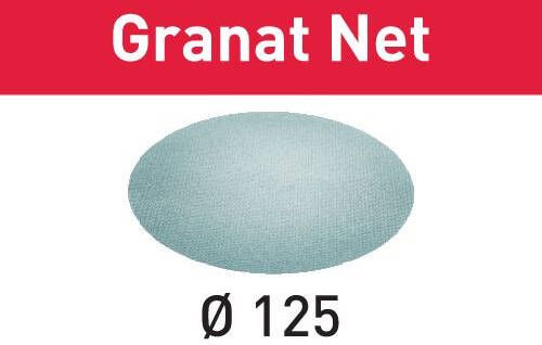 Festool Accessoires Netschuurmateriaal STF D125 P100 GR NET 50 Granat Net 203295