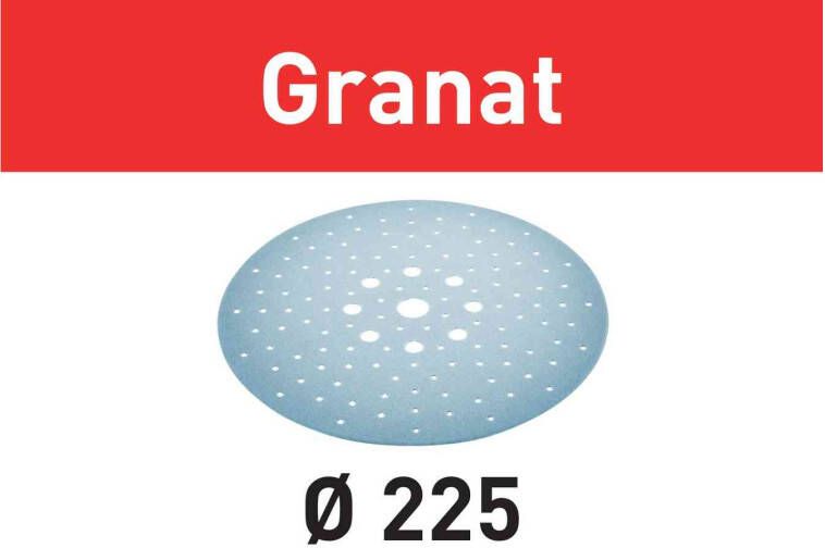 Festool Accessoires Schuurschijf Granat | STF D225 128 | P100 | GR 25 205656