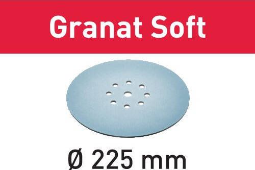 Festool Accessoires Schuurschijf STF D225 P100 GR S 25 Granat Soft 204222
