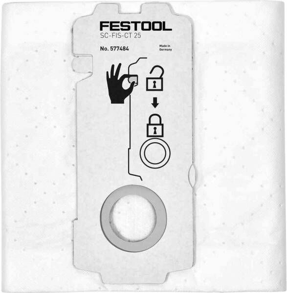 Festool Accessoires SELFCLEAN filterzak SC-FIS-CT 25 5 577484