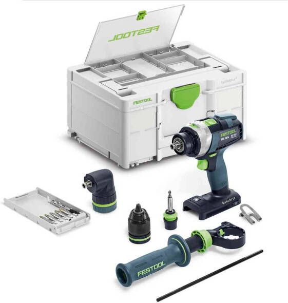 Festool Accu-klopboormachines TPC 18 4 I-Basic-Set QUADRIVE 577625