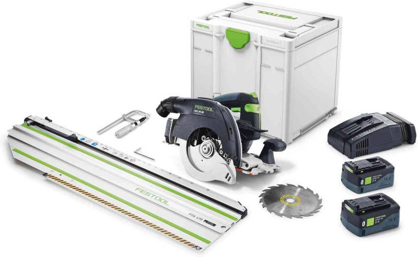 Festool Accu-pendelkapzaag HKC 55 5 0 EBI-Set-FSK 420 577675