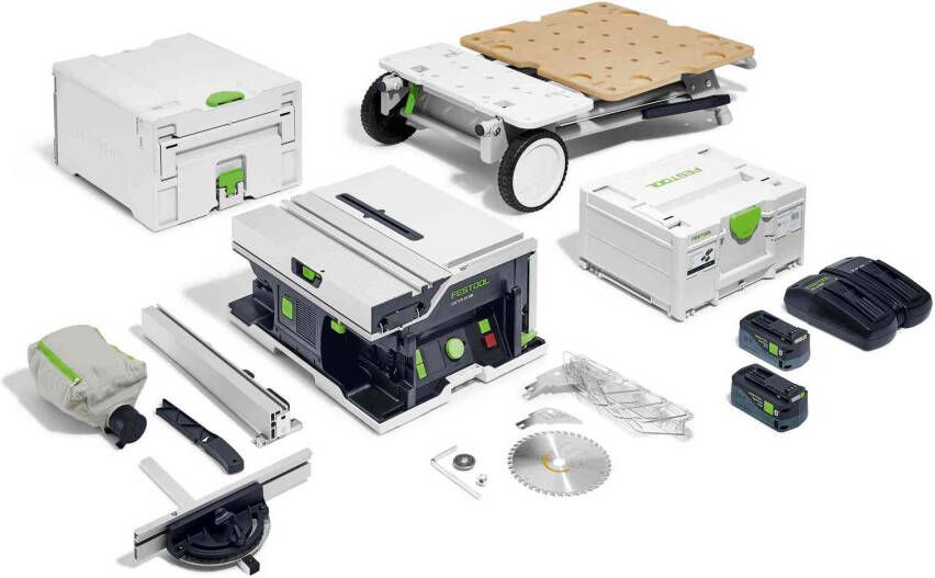 Festool Accu-tafelcirkelzaag CSC SYS 50 EBI-Set 577379