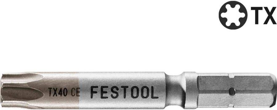 Festool Accessoires Bit TX 40-50 | CENTRO 2 205083