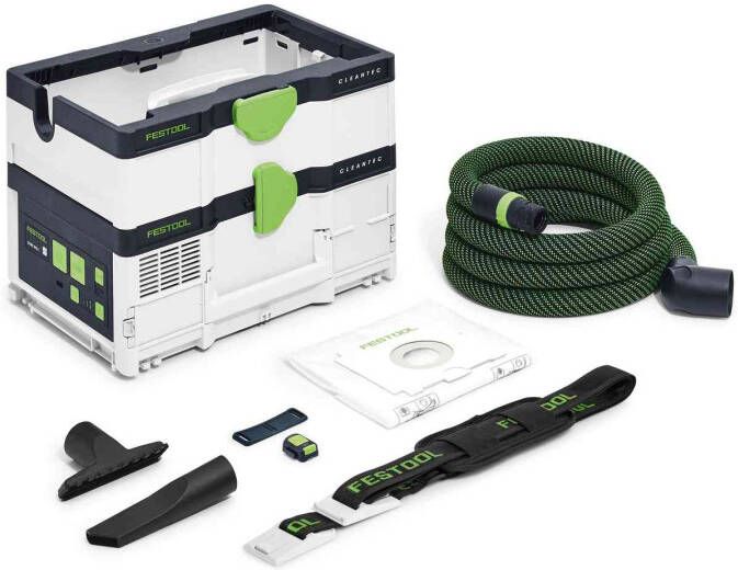 Festool CTMC SYS I-Basic Accu stofzuiger | CLEANTEC | Zonder accu&apos;s en lader 576933