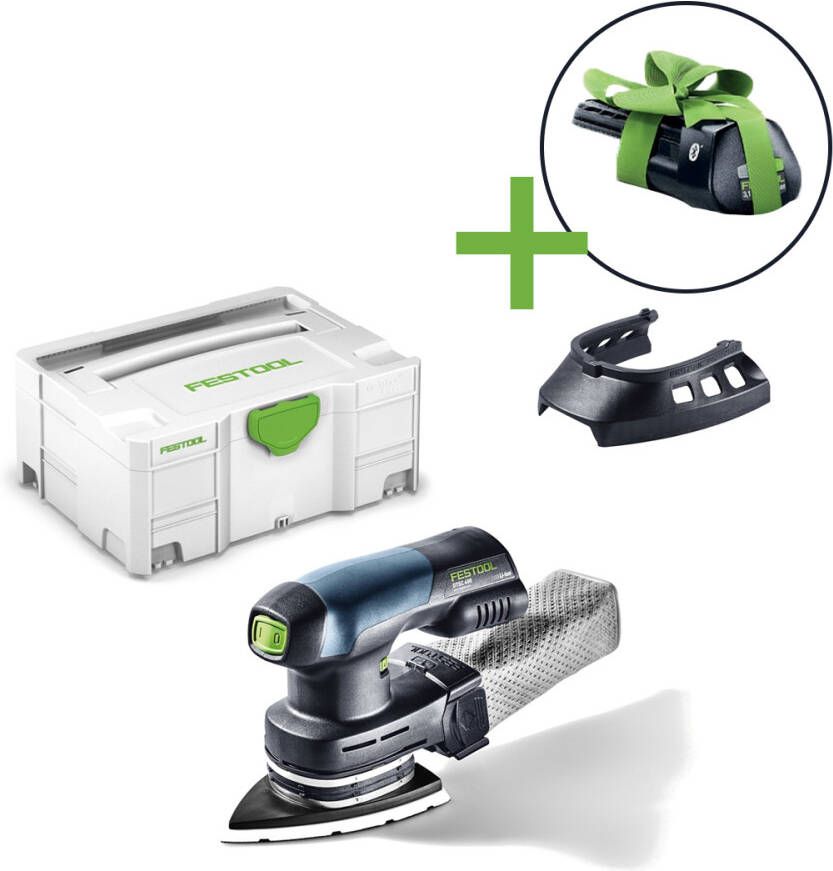 Festool DTSC 400 Li-Basic | Accu-deltaschuurmachine | + 3.1Ah accu 577029