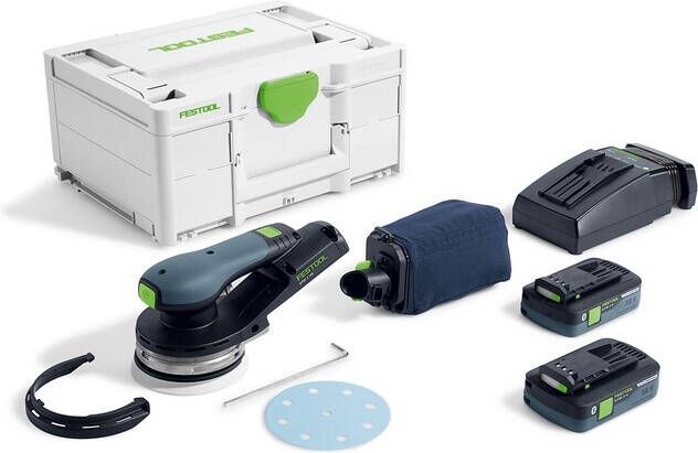 Festool ETSC 2 125 4 0 I-Plus Accu excenterschuurmachine | Geavanceerde accutechnologie 577736