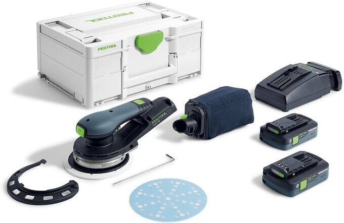 Festool ETSC 2 150 4 0 I-Plus Accu excenterschuurmachine | Inclusief krachtige accu 577726