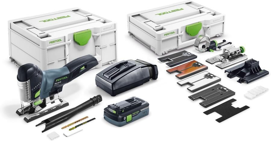 Festool PSC 420 HPC 4.0 EBI-Set | CARVEX accu pendeldecoupeerzaag 18V 120mm in Systainer (1x 4.0Ah accu + lader) 576523