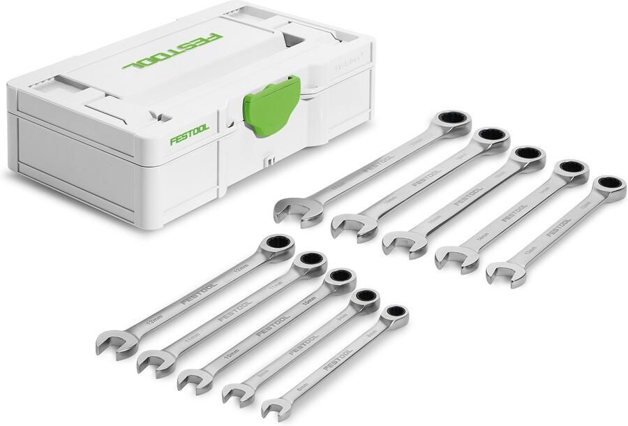 Festool SYS3 S 76-RRS-Set Ringratel-steeksleutelset 578117