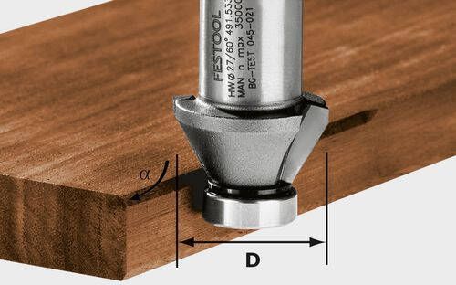 Festool Accessoires HW 60°-OFK 500 Fasefrees HW | 491533