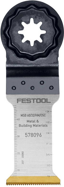 Festool MSB 60 32 HM OSC Hardmetalen zaagblad 578096